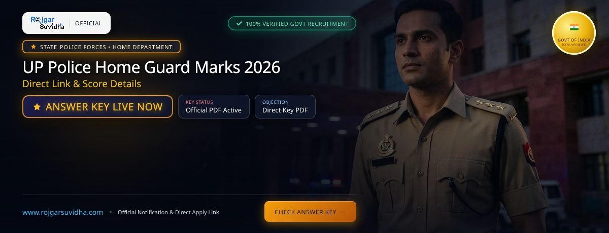UP Police Home Guard Marks 2026: Direct Link & Score Details